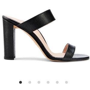 Inez Sara Black Lizard Emboss nwt